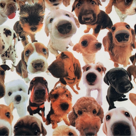 Dog Pattern “Fleece-like “ Material - Picture 2 of 4